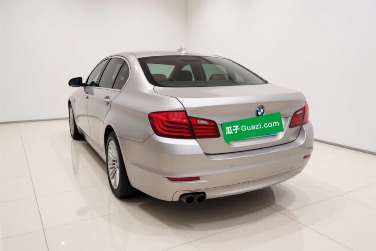Used BMW 5 Series 2014 525Li Leading Model Rear Left 45 Deg