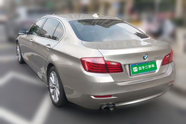 Used BMW 5 Series 2014 528Li Luxury Design Package Rear Left 45 Deg