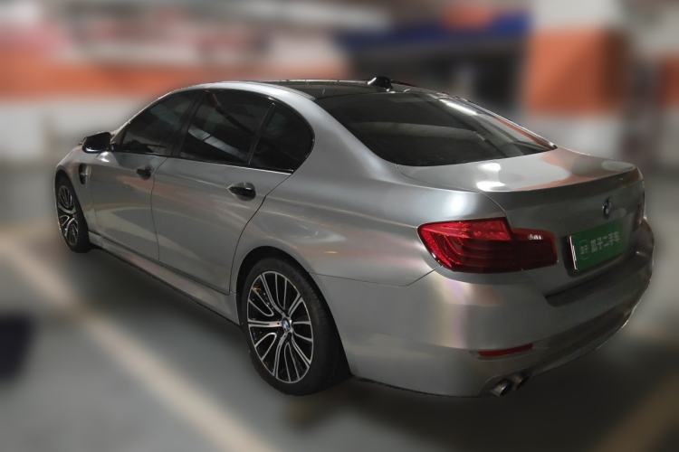 Used BMW 5 Series 2014 525Li Luxury Design Package Rear Left 45 Deg