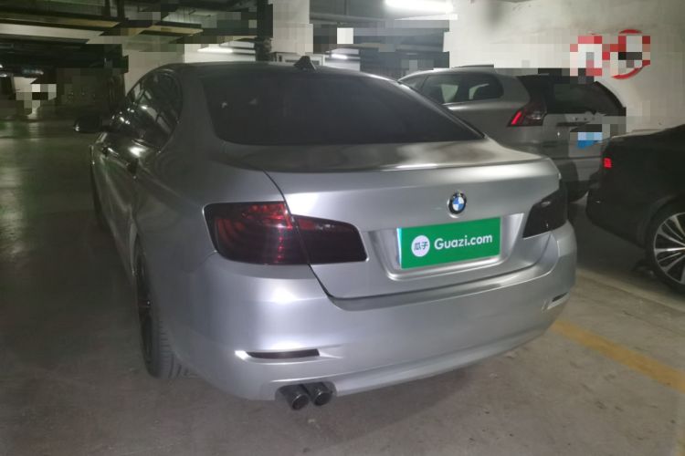 Used BMW 5 Series 2014 525Li Luxury Design Package Rear Left 45 Deg
