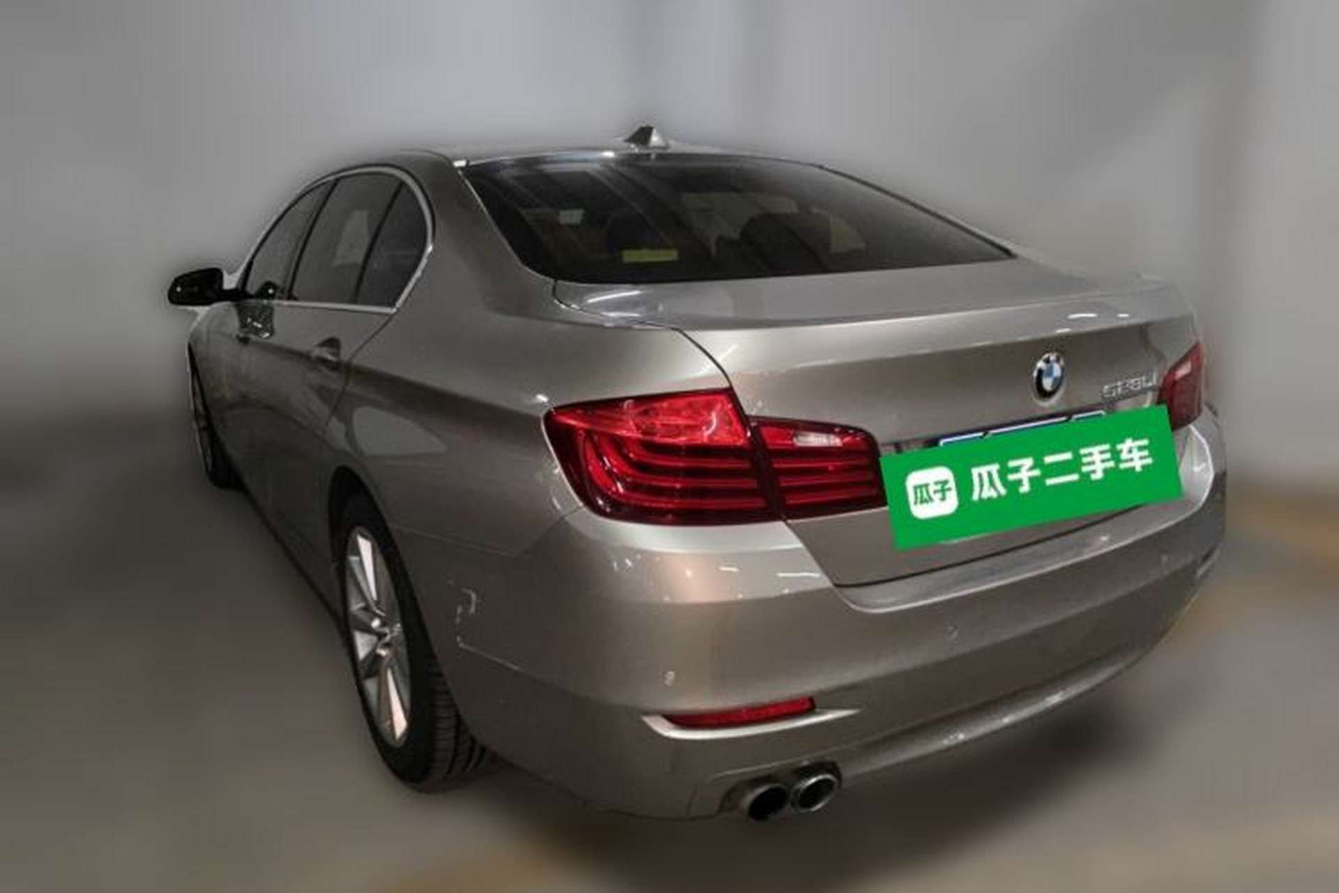 Used BMW 5 Series 2014 528Li Leading Model Rear Left 45 Deg