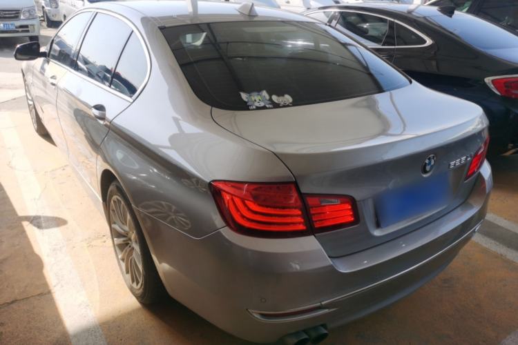 Used BMW 5 Series 2014 525Li Luxury Design Package Rear Left 45 Deg