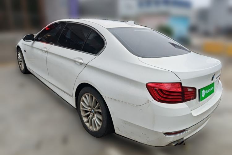 Used BMW 5 Series 2014 525Li Luxury Design Package Rear Left 45 Deg