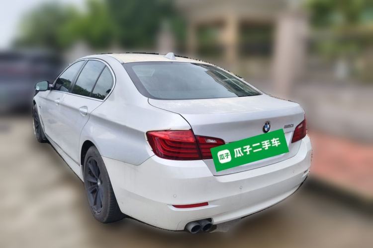 Used BMW 5 Series 2014 520i Elegant Edition Rear Left 45 Deg