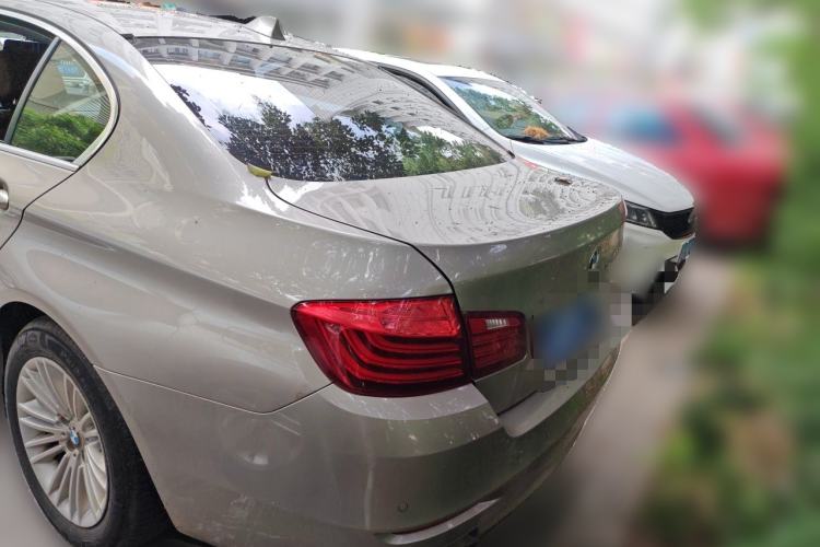 Used BMW 5 Series 2014 525Li Leading Model Rear Left 45 Deg