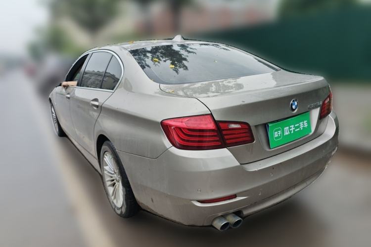 Used BMW 5 Series 2014 525Li Leading Model Rear Left 45 Deg