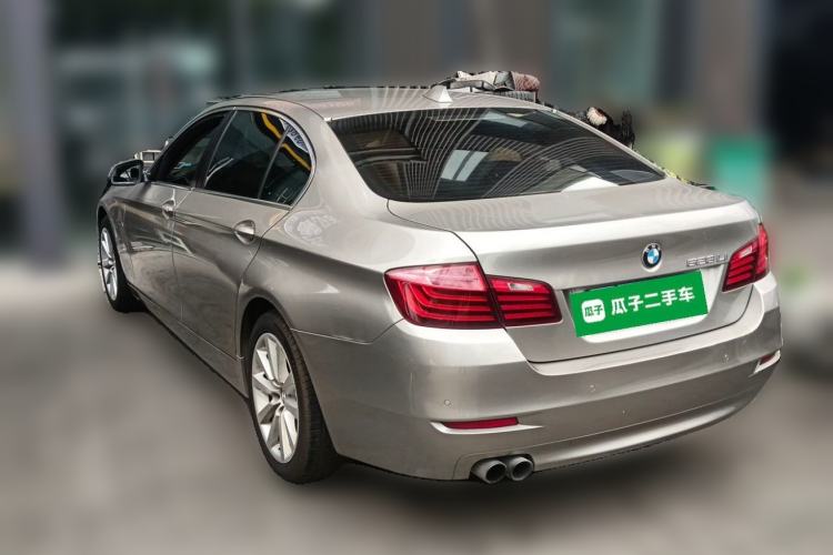 Used BMW 5 Series 2014 528Li Leading Model Rear Left 45 Deg