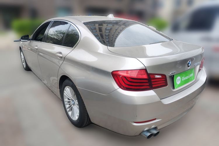 Used BMW 5 Series 2014 525Li Leading Model Rear Left 45 Deg