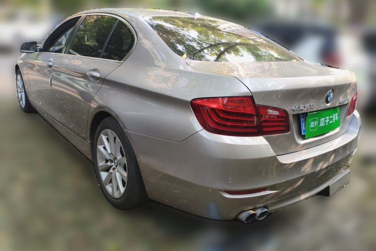 Used BMW 5 Series 2014 528Li Leading Model Rear Left 45 Deg