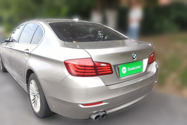 Used BMW 5 Series 2014 525Li Leading Model Rear Left 45 Deg