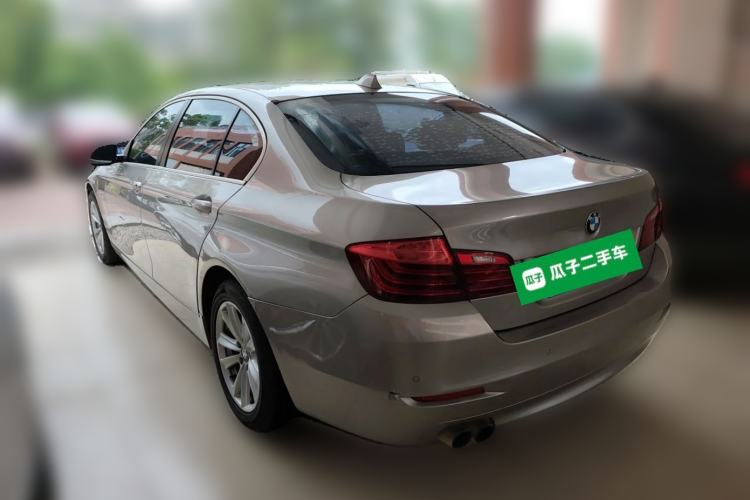Used BMW 5 Series 2014 520Li Elegant Model Rear Left 45 Deg