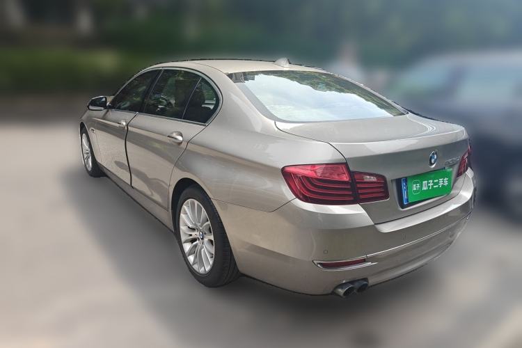 Used BMW 5 Series 2014 525Li Luxury Design Package Rear Left 45 Deg