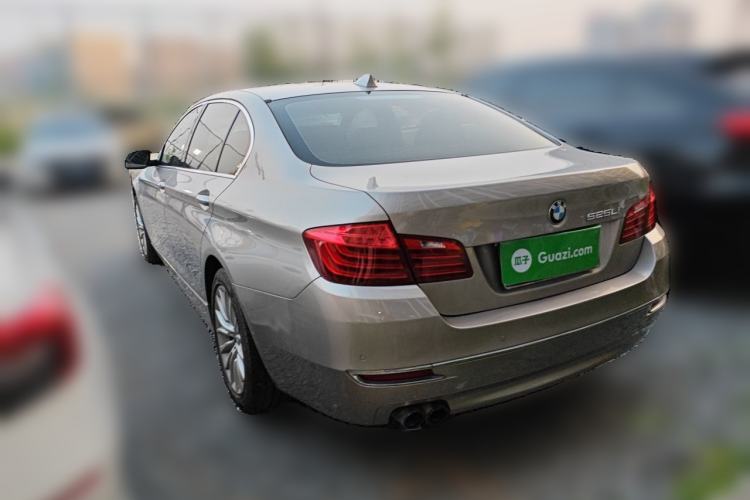 Used BMW 5 Series 2014 525Li Luxury Design Package Rear Left 45 Deg