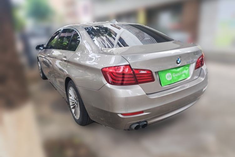 Used BMW 5 Series 2014 525Li Leading Model Rear Left 45 Deg