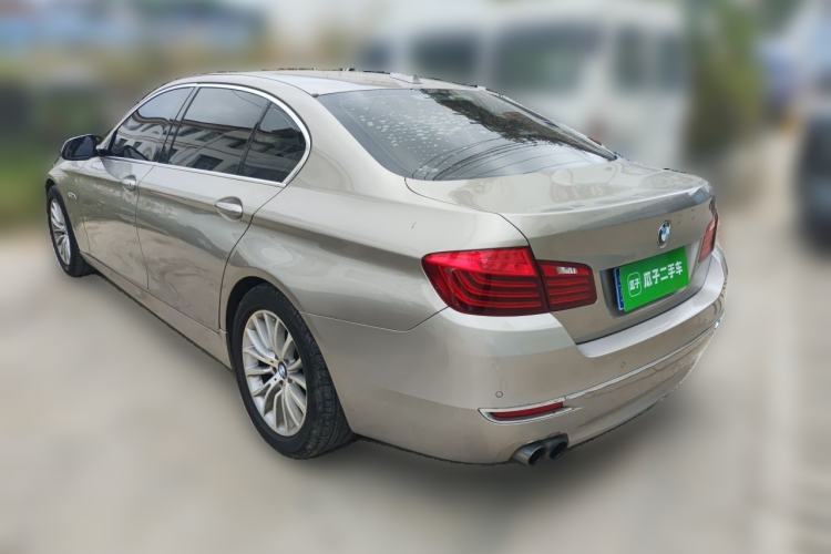 Used BMW 5 Series 2014 528Li Leading Model Rear Left 45 Deg