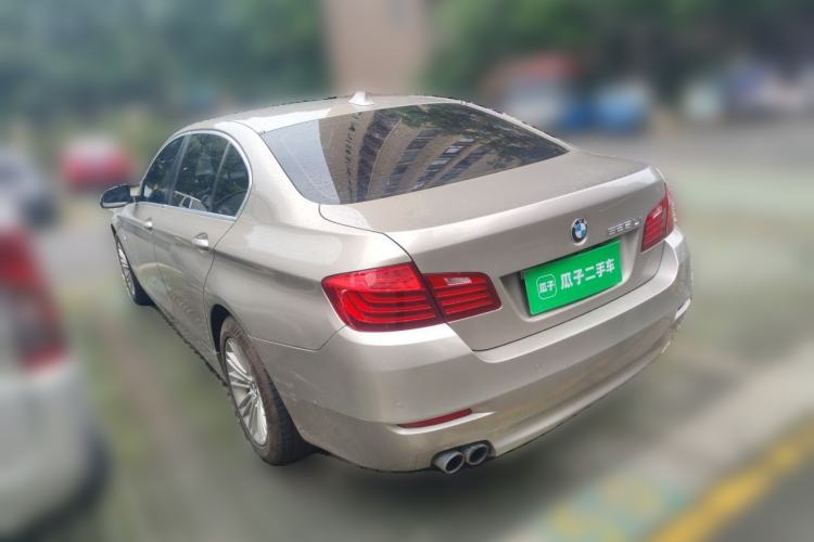 Used BMW 5 Series 2014 525Li Leading Model Rear Left 45 Deg
