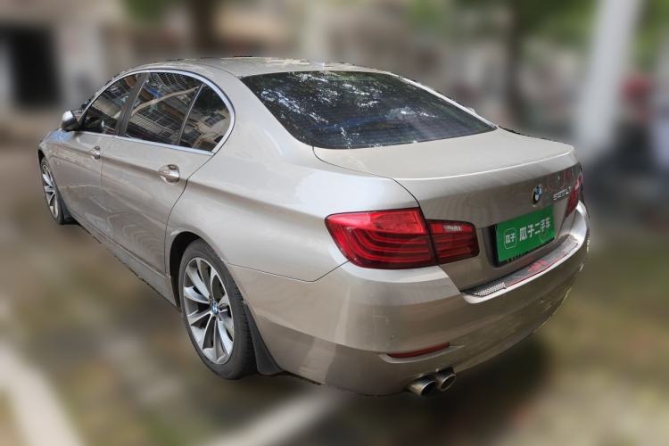 Used BMW 5 Series 2014 528Li Leading Model Rear Left 45 Deg