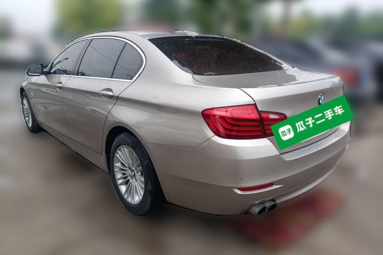 Used BMW 5 Series 2014 525Li Leading Model Rear Left 45 Deg