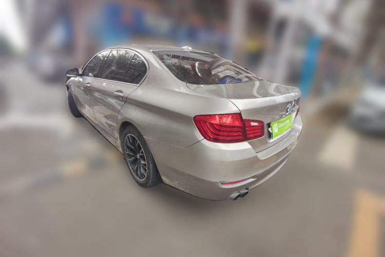 Used BMW 5 Series 2014 525Li Luxury Design Package Rear Left 45 Deg