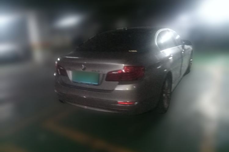 Used BMW 5 Series 2014 525Li Luxury Design Package Rear Right 45 Deg