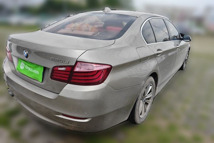 Used BMW 5 Series 2014 520Li Elegant Model Rear Right 45 Deg