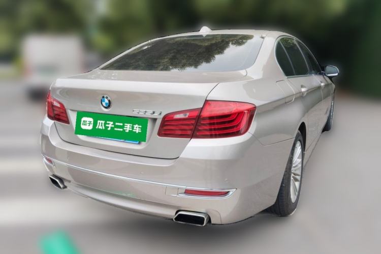Used BMW 5 Series 2014 520Li Elegant Model Rear Right 45 Deg
