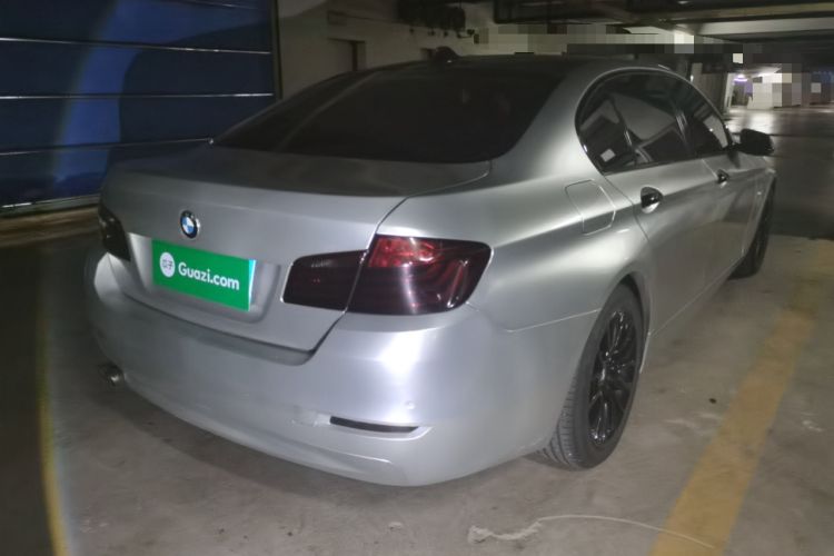 Used BMW 5 Series 2014 525Li Luxury Design Package Rear Right 45 Deg