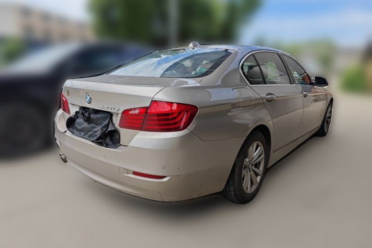 Used BMW 5 Series 2014 520Li Elegant Model Rear Right 45 Deg