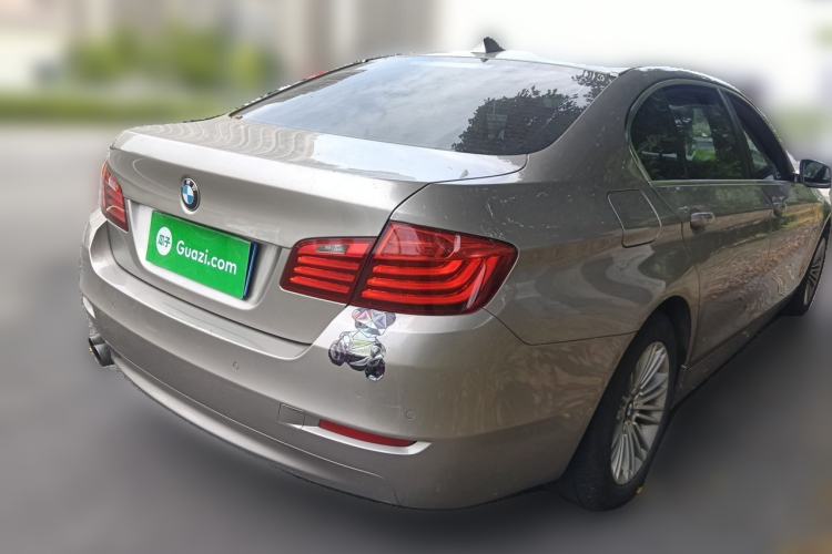 Used BMW 5 Series 2014 525Li Leading Model Rear Right 45 Deg