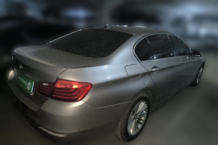 Used BMW 5 Series 2014 525Li Leading Model Rear Right 45 Deg