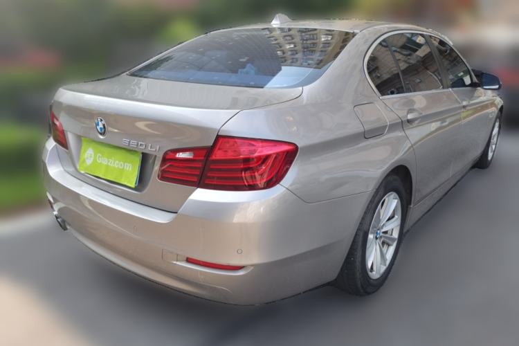Used BMW 5 Series 2014 520Li Elegant Model Rear Right 45 Deg