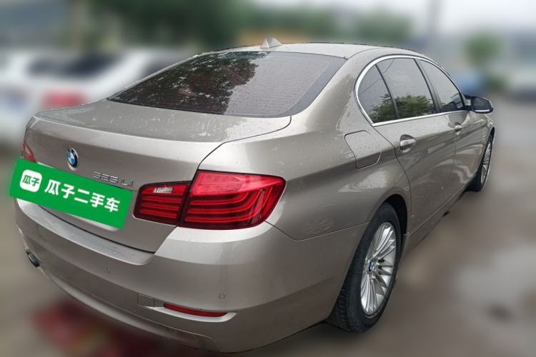 Used BMW 5 Series 2014 525Li Leading Model Rear Right 45 Deg