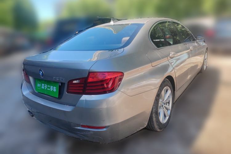 Used BMW 5 Series 2014 520i Elegant Edition Rear Right 45 Deg