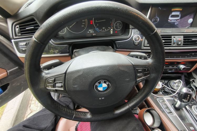 Used BMW 5 Series 2014 520Li Elegant Model Steering Wheel