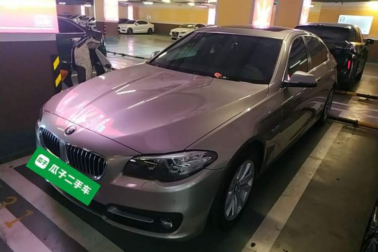 Used BMW 5 Series 2014 520Li Elegant Model Guazi used car, China used car export, Used car for sale, Used cars, Cheapest cars for sale
