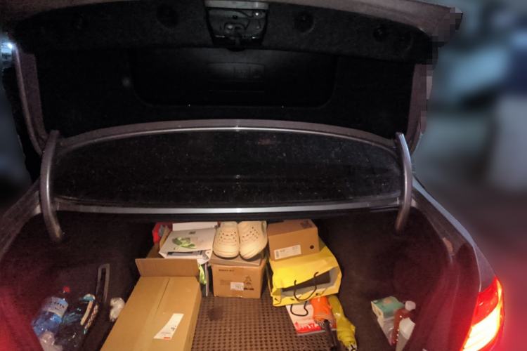Used BMW 5 Series 2014 525Li Leading Model Trunk