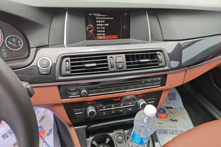 Used BMW 5 Series 2014 520Li Elegant Model Audio And AC Panel
