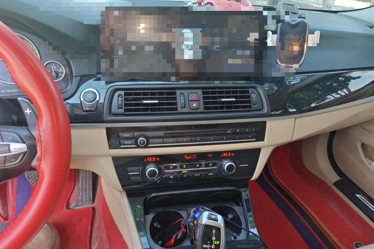Used BMW 5 Series 2014 520Li Elegant Model Audio And AC Panel