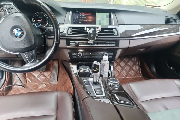Used BMW 5 Series 2014 525Li Luxury Design Package Audio And AC Panel