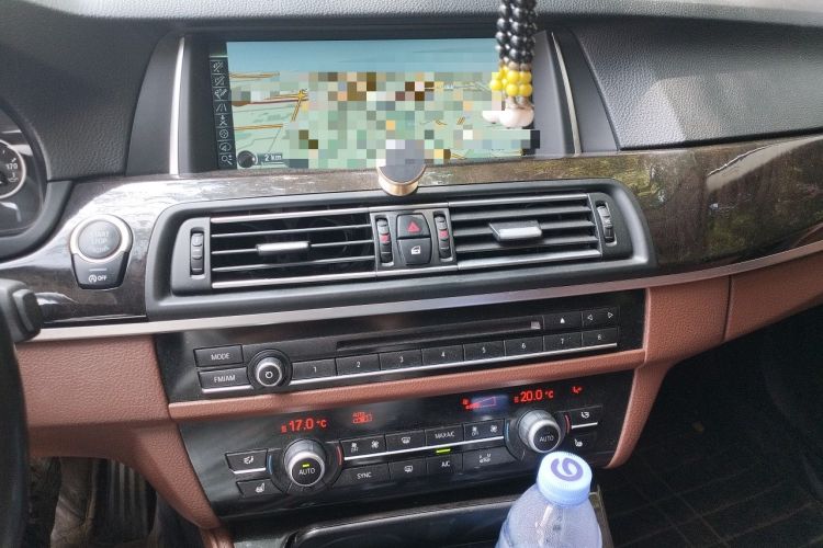 Used BMW 5 Series 2014 535Li Leading Model Audio And AC Panel