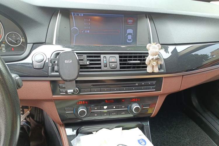 Used BMW 5 Series 2014 520Li Elegant Model Audio And AC Panel