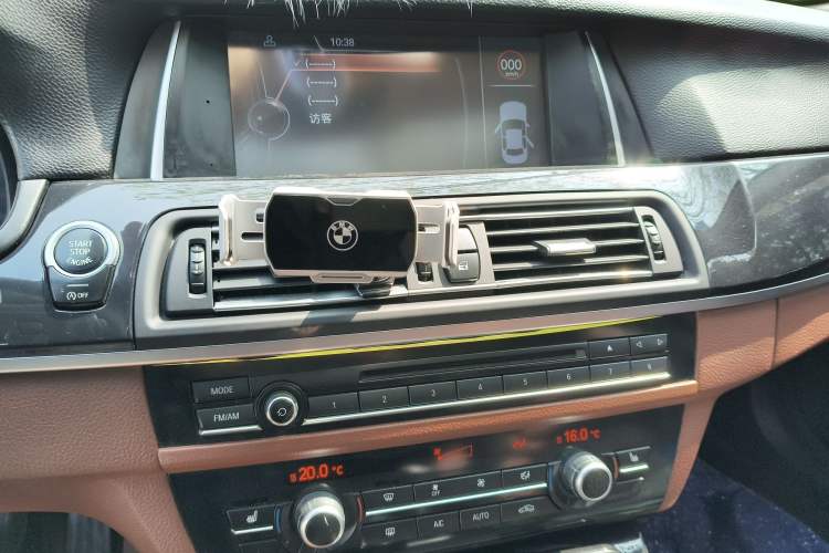 Used BMW 5 Series 2014 520Li Elegant Model Audio And AC Panel