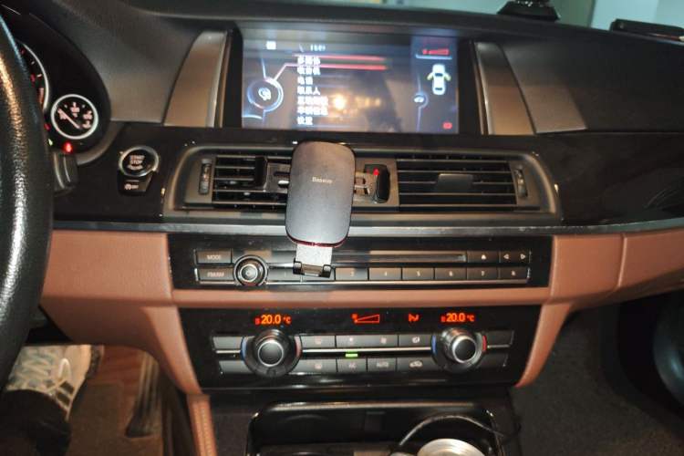 Used BMW 5 Series 2014 520Li Elegant Model Audio And AC Panel