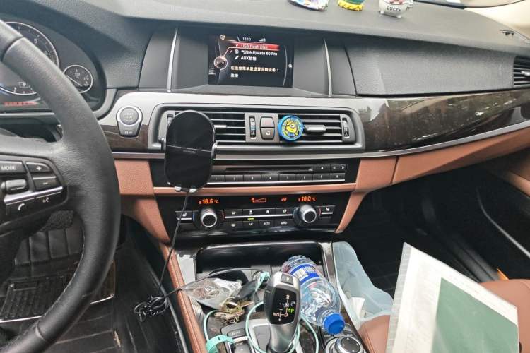 Used BMW 5 Series 2014 525Li Leading Model Audio And AC Panel