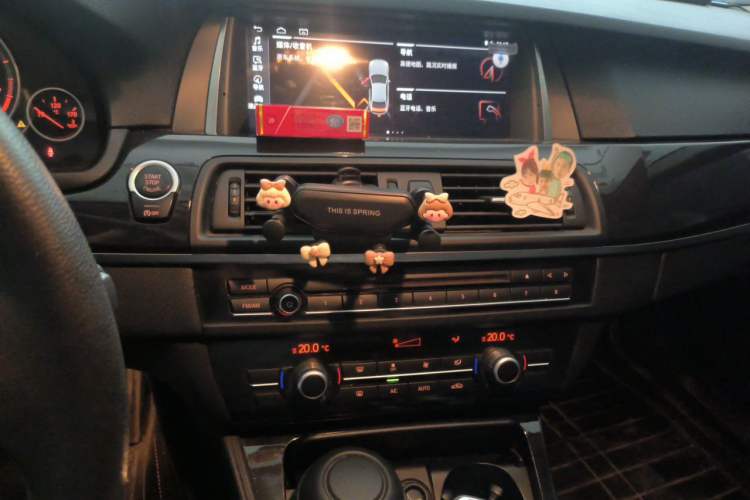 Used BMW 5 Series 2014 520Li Elegant Model Audio And AC Panel