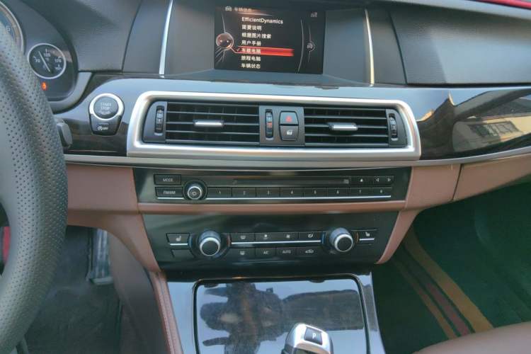 Used BMW 5 Series 2014 525Li Leading Model Audio And AC Panel