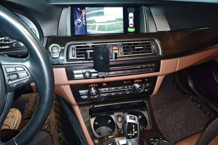 Used BMW 5 Series 2014 528Li Leading Model Audio And AC Panel