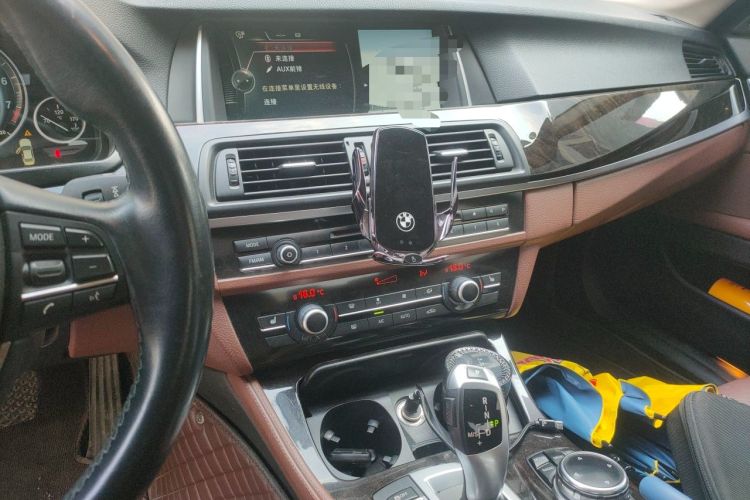 Used BMW 5 Series 2014 528Li Leading Model Audio And AC Panel