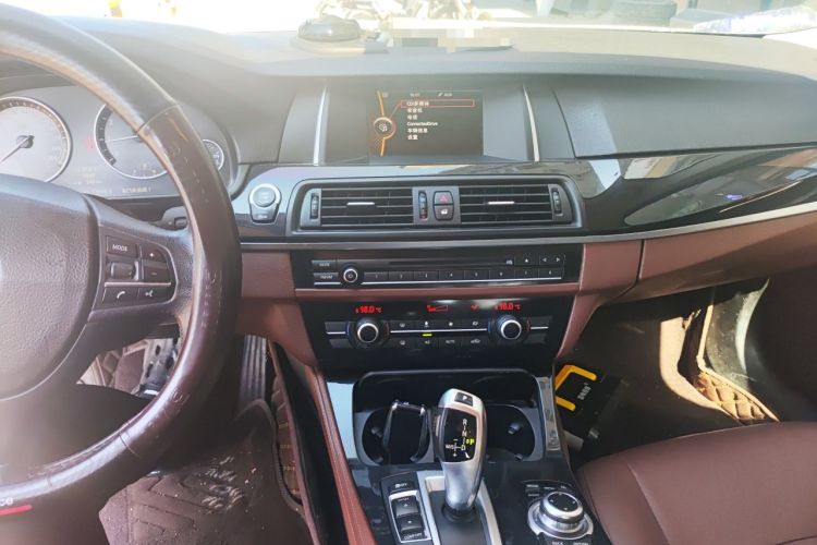 Used BMW 5 Series 2014 520Li Elegant Model Audio And AC Panel