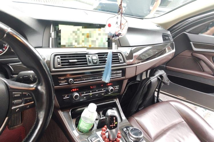 Used BMW 5 Series 2014 525Li Luxury Design Package Audio And AC Panel